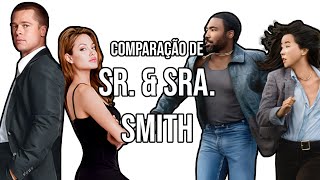 COMPARAÇÃO DAS DUBLAGENS DE SR amp SRA SMITH [upl. by Gurevich]