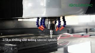 CNC Glass Milling Drilling and Cutting Machine​ [upl. by Kudva]