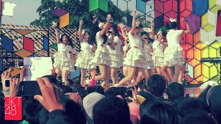 ‪JKT48 live performance Global TV 100 Ampuh  digest 07012012 [upl. by Fabrienne]