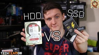 SSD VS HDD for Gaming [upl. by Clapper]