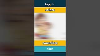 🇬🇧🇷🇴 solace  consolare  vocabulary builder  learn English  să învățăm engleza [upl. by Yna625]