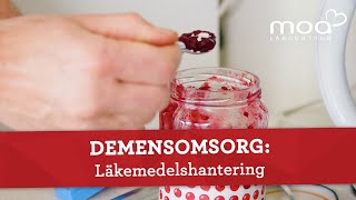 Demensomsorg  Läkemedelshantering [upl. by Joacima]