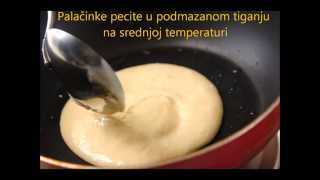 Recept za odlicne palacinke [upl. by Leicam]