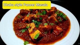 Dhaba style Paneer Masala Recipe  Paneer Masala Dhaba style rajresk  Paneer Recipe [upl. by Vookles799]