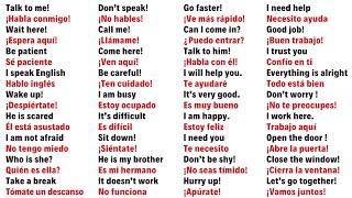 Escucha estas 100 Frases para hablar Inglés y Español como un Nativo [upl. by Strage246]