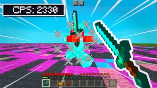 AUTO CLICKER For MCPE using Keymapper 50 CPS [upl. by Ailido]