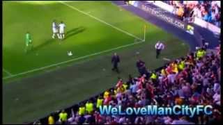 Adebayor winds up Arsenal fans by celebrating goal in front of them [upl. by Nauht241]