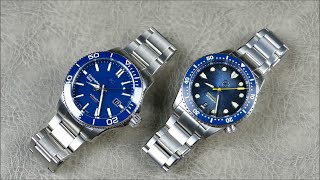 On the Wrist from off the Cuff Zelos – Mako V3 Updated Clasp Comparison Feat CW C60 Trident Pro [upl. by Ademla985]