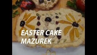 Polish Easter Cake quotMazurekquot  Mazurek Wielkanocny Episode 69 [upl. by Aliza]