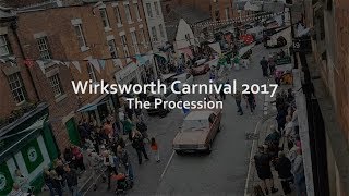 Wirksworth Carnival Procession  Visit Us In Derbyshire [upl. by Bette-Ann]