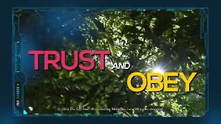 Trust and Obey  Superbook Music Video [upl. by Akirahc]