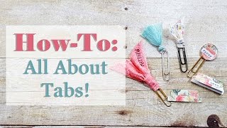 Bible Journaling How To All About Tabs [upl. by Autumn398]