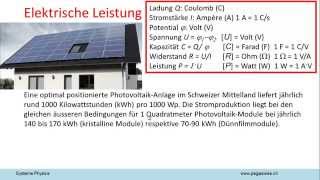 Die elektrische Leistung [upl. by Leiva]