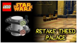 LEGO Star Wars The Video Game  RETAKE THEED PALACE  Minikits [upl. by Lindly940]