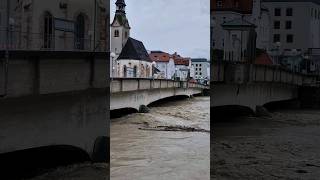 Starkes Hochwasser in Tirol hochwasser tirol innsbruck schwaz unwetter [upl. by Gersham]