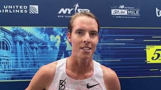 Cooper Teare After His 5th Avenue Mile Debut [upl. by Rolfston]