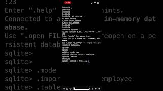 Import CSV File Into SQLite Table In iOS In aShell [upl. by Falk278]