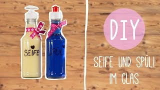 Bastelideen für Seifen und Spülmittelgläser – DIY mit Nina Moghaddam [upl. by Gavin]