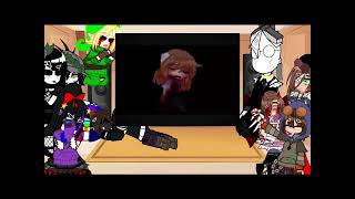 Creepypasta react to Afton FamilyFNaFWIP [upl. by Dionisio]