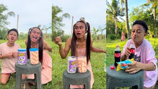 NAG LARO NG BATO BATOPIK SILA CARDO AND BETY  FUNNY TIKTOK COMPILATION  GOODVIBES [upl. by Alvira]