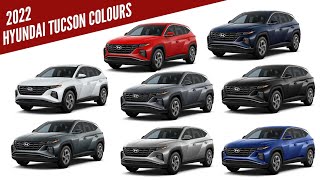 2022 Hyundai Tucson SE  All Colour Options  Images  AUTOBICS [upl. by Naie]