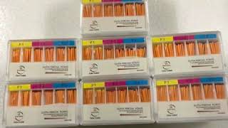 Dental Protaper Gutta Percha  paper point  Gutta percha [upl. by Kester]