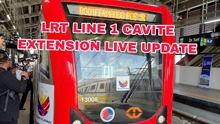 LRT LINE 1 CAVITE EXTENSION LIVE UPDATE [upl. by Naedan]