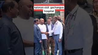 kalonzo visit gachangua at hospital [upl. by Kcirneh131]