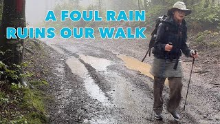 Walking to Rome on the Via Francigena 03 Foul Rain Ruins Our Walk [upl. by Irot276]