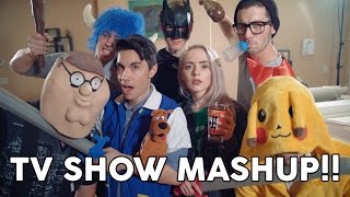 TV SHOW MASHUP  20 Songs in 3 Minutes ft Madilyn Bailey amp Sam Tsui [upl. by Notnats337]