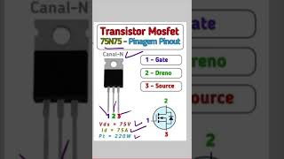 75n75 mosfet 75n75 transistor inverter mosfet [upl. by Eelyme]