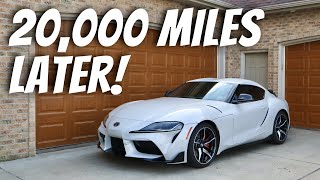 2020 Toyota Supra 20000 Mile Update Should You Buy The MK5 Supra [upl. by Skip]