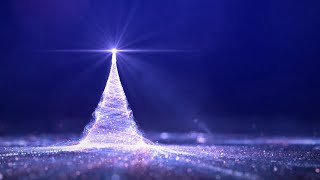 Animated Christmas Card Template  Glitter Tree [upl. by Acim]