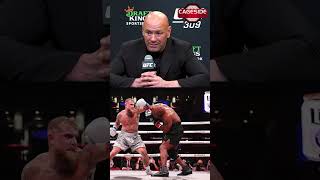 Dana White on Mike Tyson vs Jake Paul quotMike was right and I was wrongquot UFC309 [upl. by Elleina]