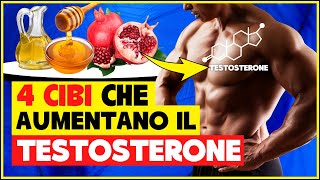 Cibi che aumentano il testosterone aumentare il testosterone in modo naturale  Testosterone basso [upl. by Zoara]