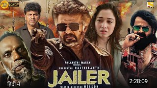 Jailer Full Movie Hindi Dubbed  Rajinikanth Mohanlal Shiva Rajkumar Tamannaah  Facts amp Review [upl. by Lienaj959]