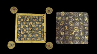 5th century millefiori glass plaques discovered in Antalya [upl. by Roumell528]