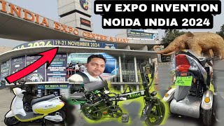 India Expo Mart Pari Chowk Greater Noida💥Ev Electric Expo India 2024 [upl. by Ardnalac446]