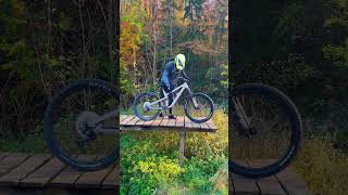 The biggest drop in the season shorts mtb drop bikelife enduromtb canyon downhill jump what [upl. by Reffotsirhc]