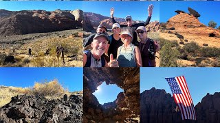 Veterans Day Snow Canyon Hike [upl. by Eniamret]