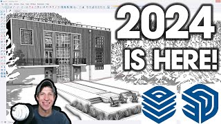 WHATS NEW in SketchUp 2024 BIG RELEASE [upl. by Guido]