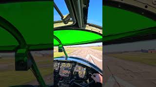 B25 Mitchell Takeoff  POV [upl. by Akemahc362]