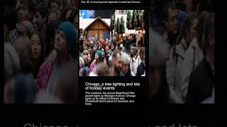 Chicagos tree lighting and lots of holiday events [upl. by Jabon]