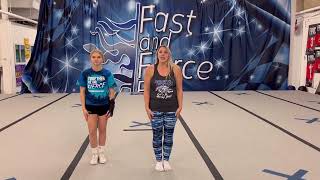 CHEER FITNESS DANCE  CHEER DANCE  WITH MUSIC [upl. by Ayalahs]