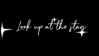 Shawn Mendes  Look Up At The Stars Lyric Video [upl. by Aveer]