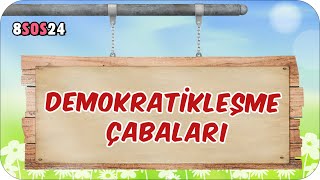 Demokratikleşme Çabaları 📕 tonguçCUP 3Sezon  8SOS24 2024LGS [upl. by Adebayo]