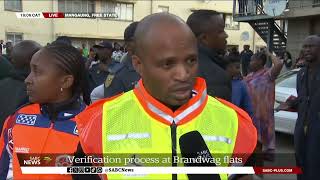 Verification process for all tenants at the Brandwag social housing flats underway [upl. by Inahet]