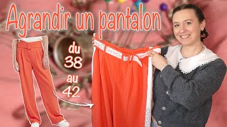 Tuto transformation Jagrandis un pantalon ✂️👖 [upl. by Dona280]