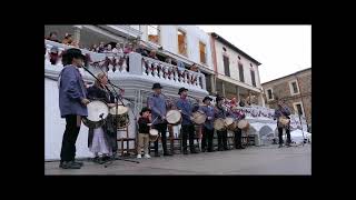 Actuación de ESCUELA DE TAMBORILEROS DE COLLADO DE LA VERA en Festival Pimentón Folk 2024 en Jaraíz [upl. by Melton]