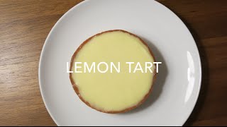 Lemon Tart With Almond Sweet Crust Recipe [upl. by Adnirim]